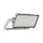 Ledvance Projecteur LED Max Radial 45 Aluminium Gris 600W 92600lm 45d - 830 Blanc Chaud | IP66 - Symétrique