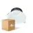 Lot 4x Philips Downlight LED Coreline DN142B Aluminium Blanc 19.2W 2300lm 60D - 840 Blanc Froid | Diamètre 200mm - IP20 - Blanc Réflecteur