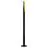 Eglo Lampadaires Salon Barbotto Acier Noir, Dorée 4.5W 345lm - 830 Blanc Chaud | Convient pour GU10