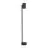 Eglo Lampadaires Salon Izzalini Extérieur Acier Noir 2.8W 250lm - 830 Blanc Chaud | Convient pour GU10