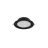 Noxion Downlight LED Hera Plat Encastré Noir 9W 900lm 80D - 827-830-840 CCT | 132mm - Diamètre 120mm