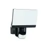 Steinel Projecteur LED XLED Home Noir 14.8W 1184lm - 830 Blanc Chaud | IP44 - Motion and Détecteur De Lumière - Symétrique