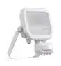 Ledvance Projecteur LED Aluminium Blanc 8W 1100lm 100D - 830 Blanc Chaud | IP65 - Détecteur De Mouvement Et De Lumière - Symétrique