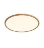 Nordlux LED Plafonnier Oja 42 Bois 22W 2100lm - 827 Blanc Très Chaud | 3 Niveaux De Gradation Dimmable 