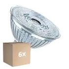 Lot 6x Osram Superstar LED GU5.3 Spot Claire 3.4W 230lm - 927 Blanc Très Chaud | Dimmable - Meilleur Rendu Des Couleurs - Équivalent 20W