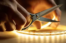 LED-strip with controller