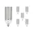 Voordeelpak 6x Osram LED Lamp HQL LED P E40 90W 13000lm - 840 Koel Wit | Vervangt 250W