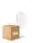 Voordeelpak 5x Ledvance Surface Circulair 250 Wit 13W 960lm - 840 Koel Wit | IP44 -  met Sensor
