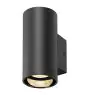 SLV Asto Aluminium Zwart | Geschikt voor 1x GU10