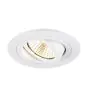 SLV New Tria 75 Spot Aluminium Wit Rond 8.3W 750lm 38D - 930 Warm Wit | Zaagmaat 75mm -  Beste Kleurweergave - Dimbaar 