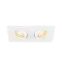 SLV New Tria 155 Spot Aluminium Wit Vierkant | Geschikt voor 2x GU10 