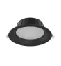 Noxion LED Downlight Hera Medium Inbouw Zwart 15W 1500lm 80D - 827-830-840 CCT | 176mm - Zaagmaat 150mm