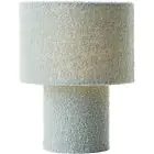 Brilliant Tafellamp Teddy Metaal Textiel Groen | 230mm - Geschikt voor 1x E27