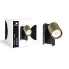 D'Lite Wandlamp Prisma Metaal Goud | IP20 - Geschikt voor 1x GU10
